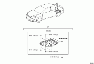 FLOOR PAN & LOWER BACK PANEL 1